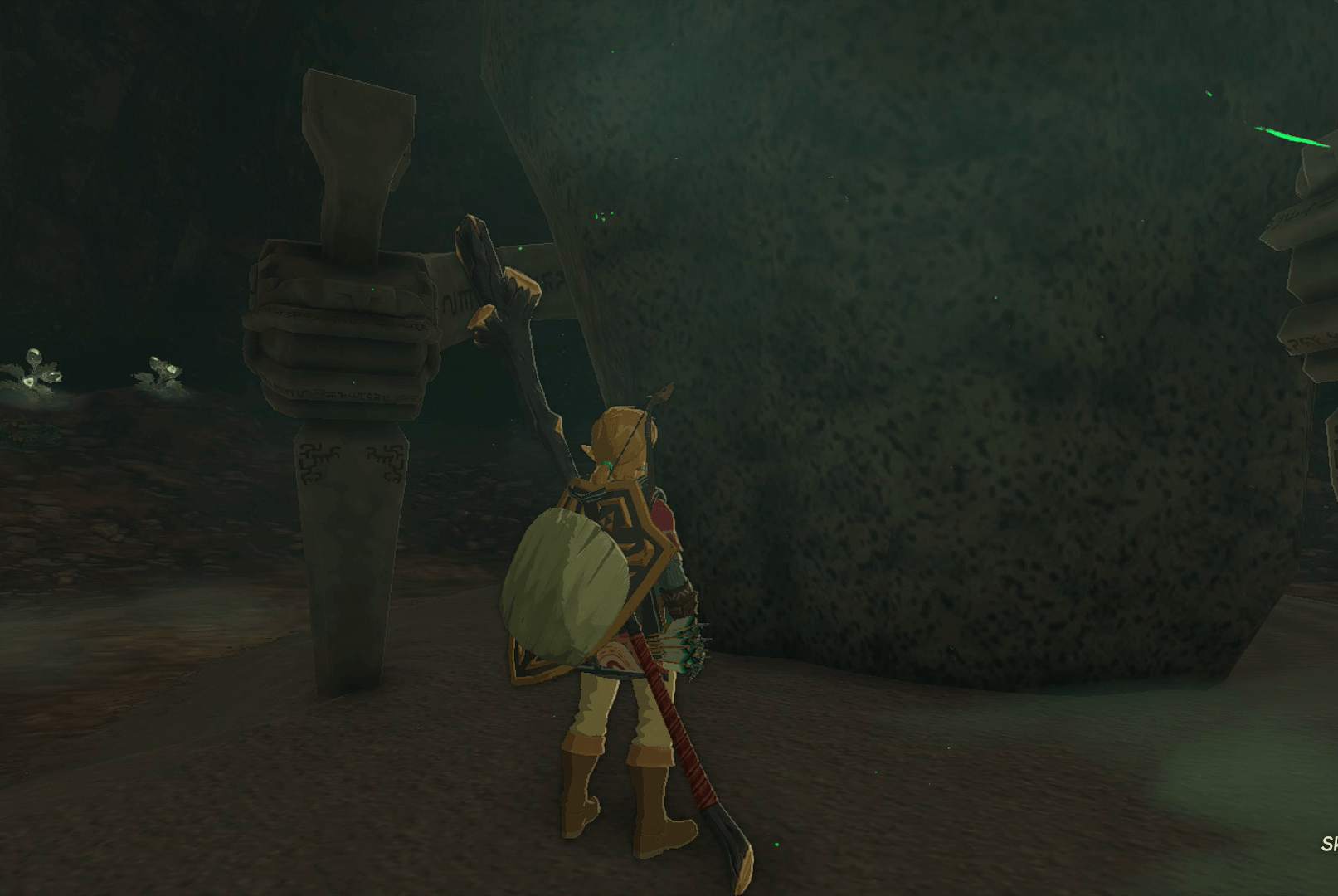 Minetak Shrine location and Deplian Badlands Cave walkthrough in Zelda: Tears of the Kingdom